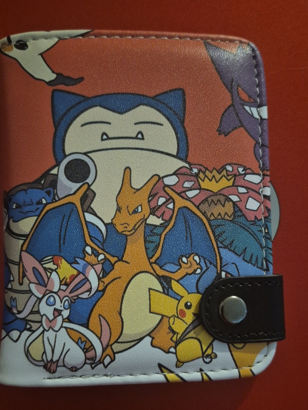 Colorful Pokemon Character Kids Wallet 4"x5"